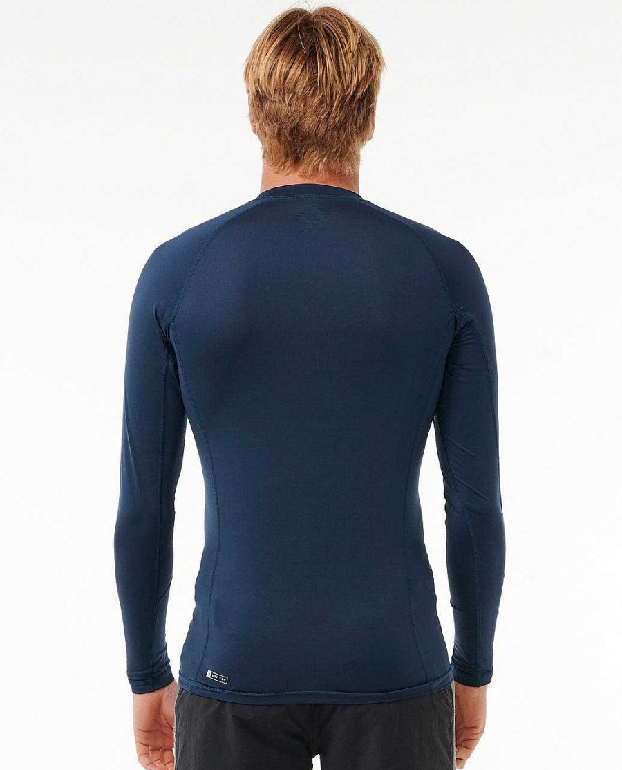 Men Rip Curl Rash Guards | Hawaii Upf50+ Performance Long Sleeve Rash Vest