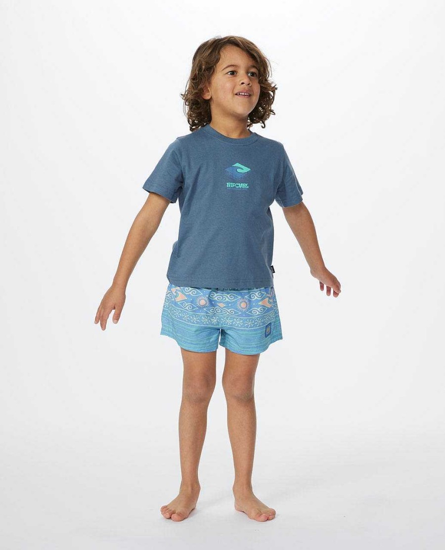 Boys Rip Curl Tops & Tees | Mystic Waves Logo Tee - Boys (1-8 Years)