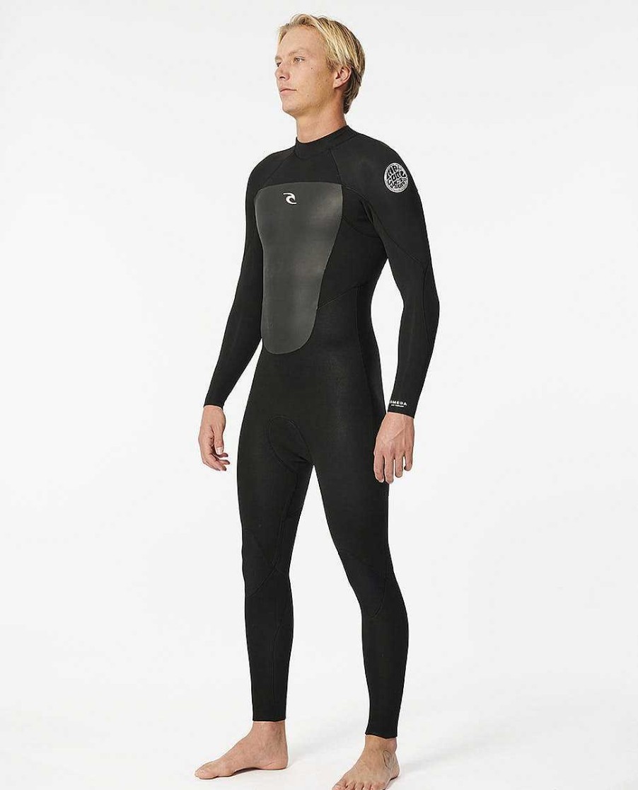 Men Rip Curl Fullsuits | Omega 4/3 Back Zip Fullsuit Wetsuit