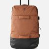 Men Rip Curl Luggage & Travel | F-Light Global 110L Searchers Travel Bag Brown