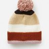 Women Rip Curl Hats & Beanies | Sessions Regular Pom Pom Beanie Multico