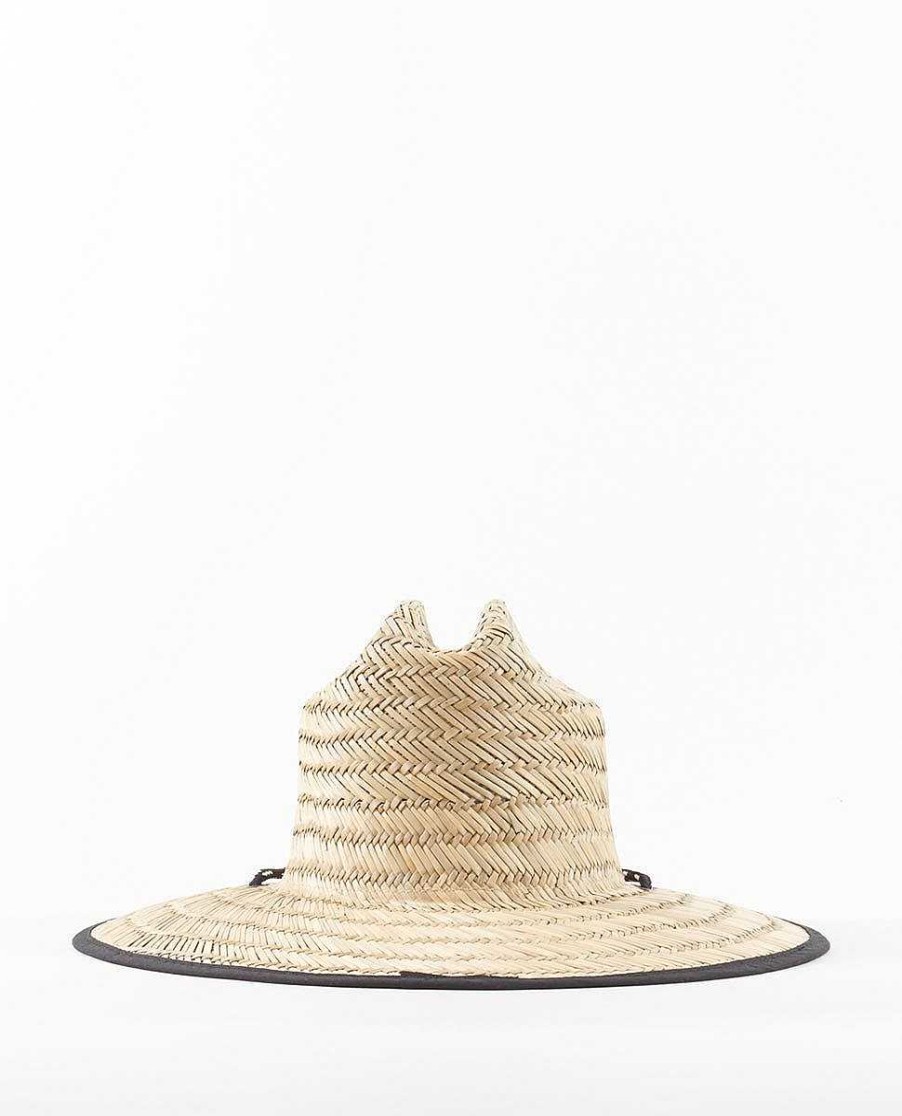 Boys Rip Curl Hats & Beanies | Boy'S Icons Straw Hat (8 - 16 Years) Khaki