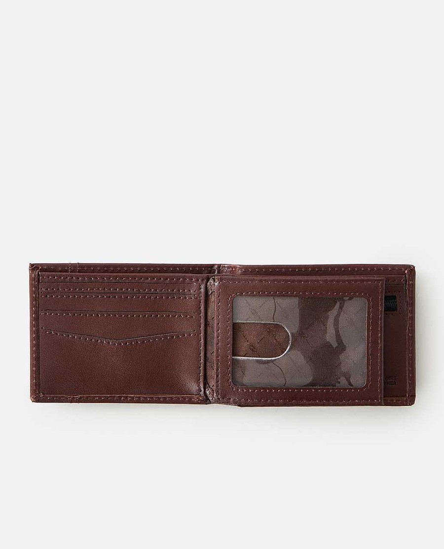 Men Rip Curl Wallets | Stacked Rfid Slim Wallet