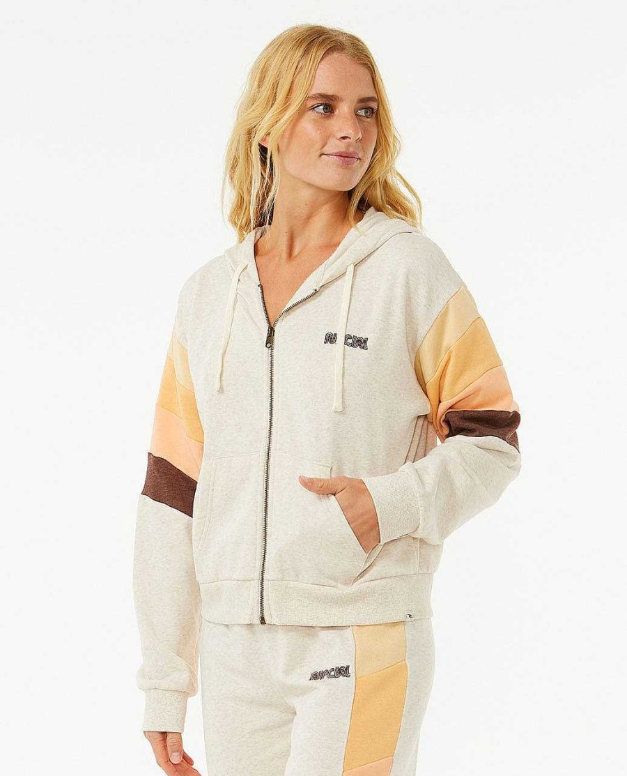 Women Rip Curl Hoodies & Fleece | Surf Revival Zip Through Hood