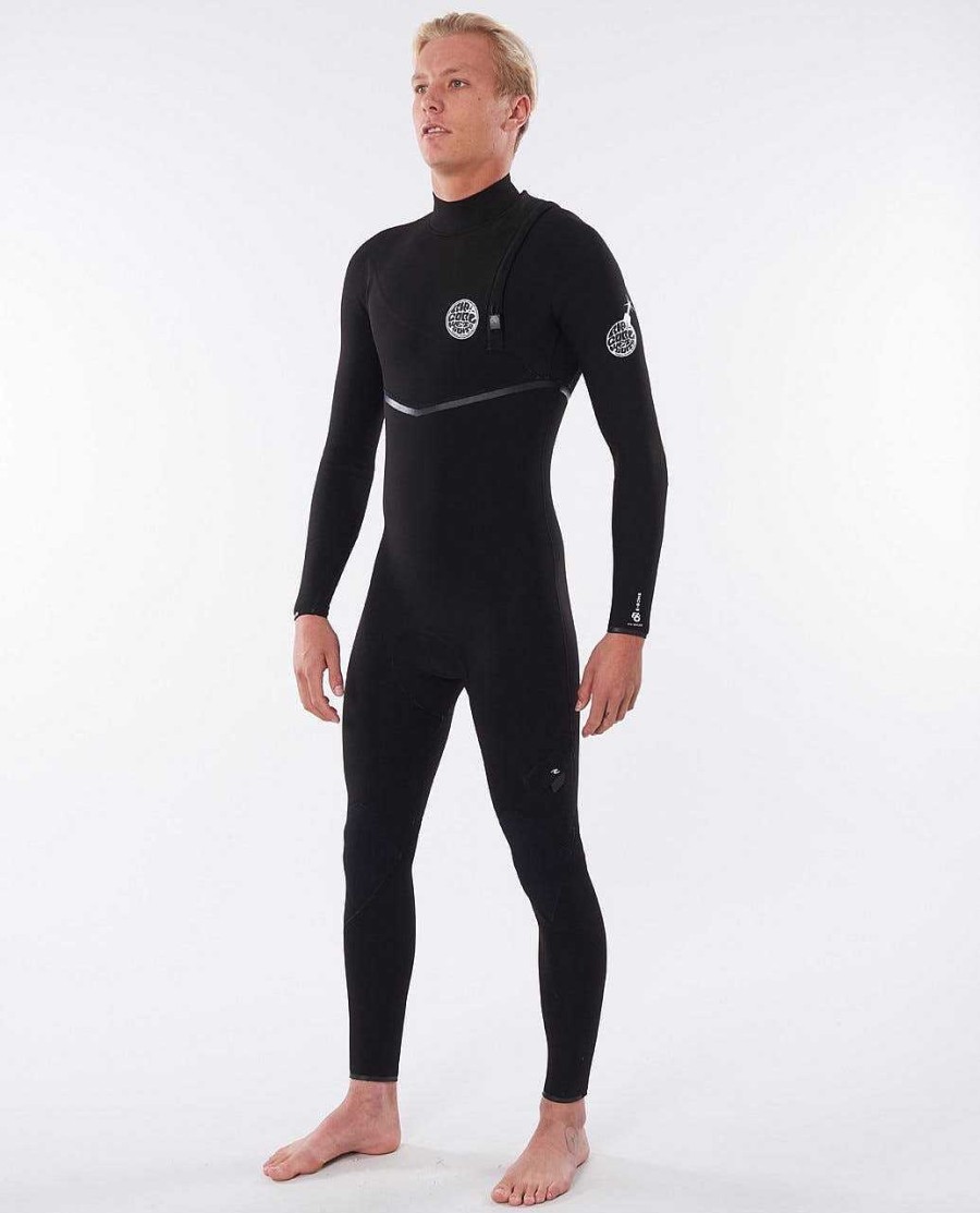 Men Rip Curl Fullsuits | E6 E-Bomb 4/3 Zip Free E6 Wetsuit