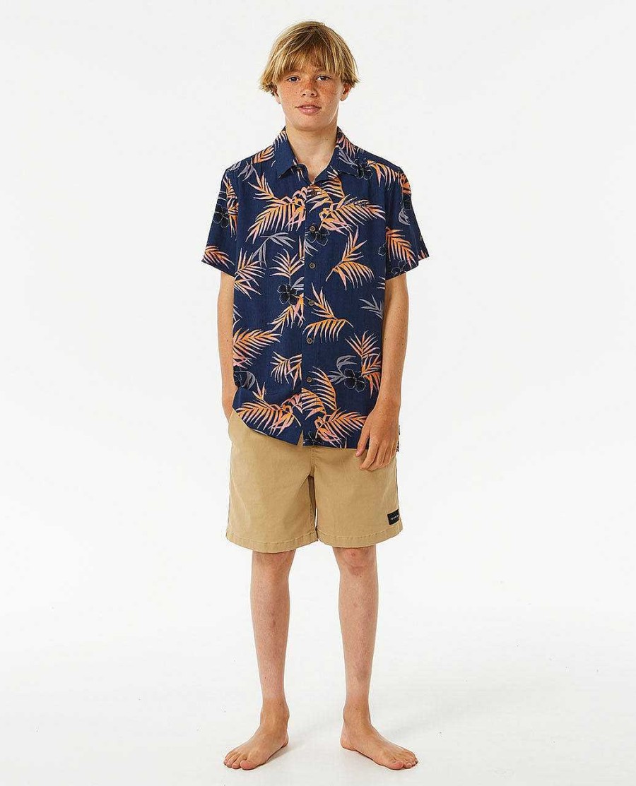 Boys Rip Curl Tops & Tees | Surf Revival Short Sleeve Shirt - Boys (8-16 Years)