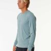 Men Rip Curl Rash Guards | Dawn Patrol Uv Long Sleeve Rash Guard