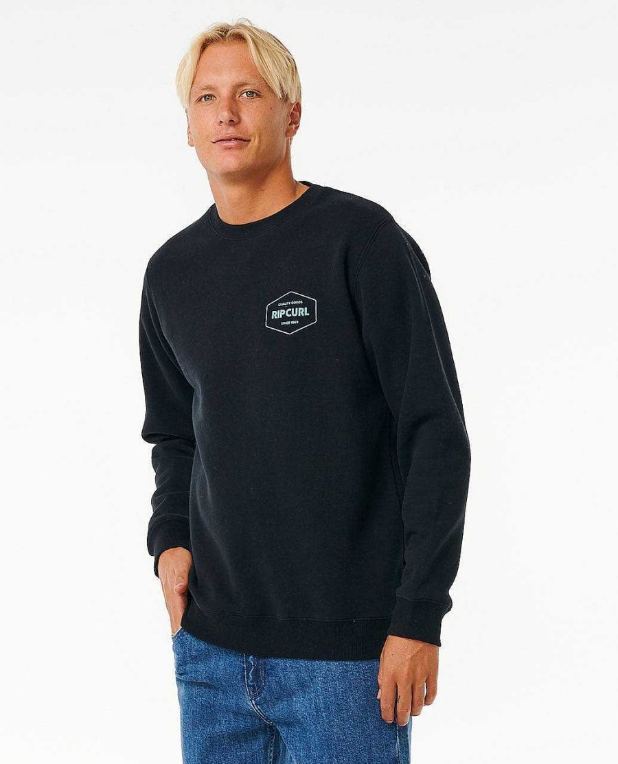 Men Rip Curl Hoodies & Fleece | Stapler Crew