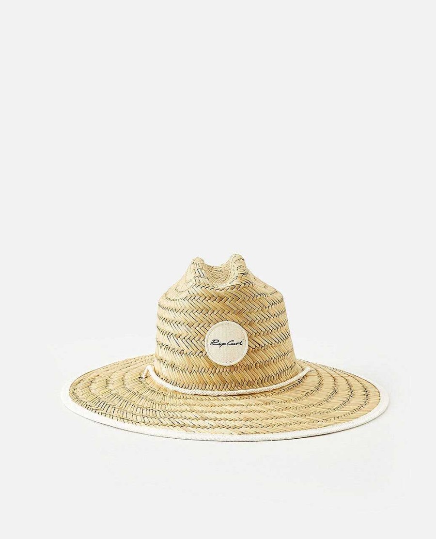 Women Rip Curl Hats & Beanies | Script Straw Sun Hat