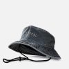 Women Rip Curl Hats & Beanies | Washed Upf Mid Brim Hat