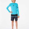 Kids Rip Curl Rash Guards & Vest | Corps Long Sleeve Upf Rash Guard - Boys (8-16)