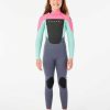 Kids Rip Curl Fullsuits | Groms Omega 4/3Mm Back Zip Wetsuit