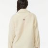 Women Rip Curl Jackets | Pacific Dreams Sherpa Jacket Natural