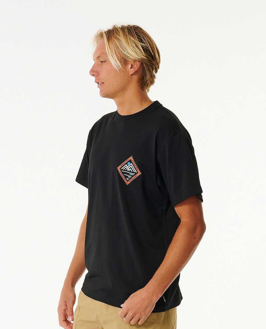 Men Rip Curl Tees & Tanks | Vaporcool Journeys Peak Tee