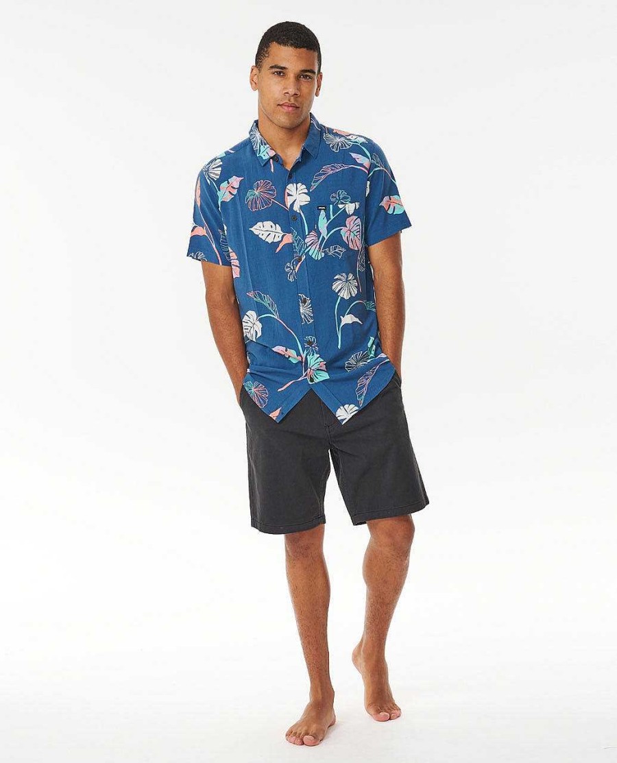 Men Rip Curl Shirts & Flannels | Mod Tropics Short Sleeve Shirt