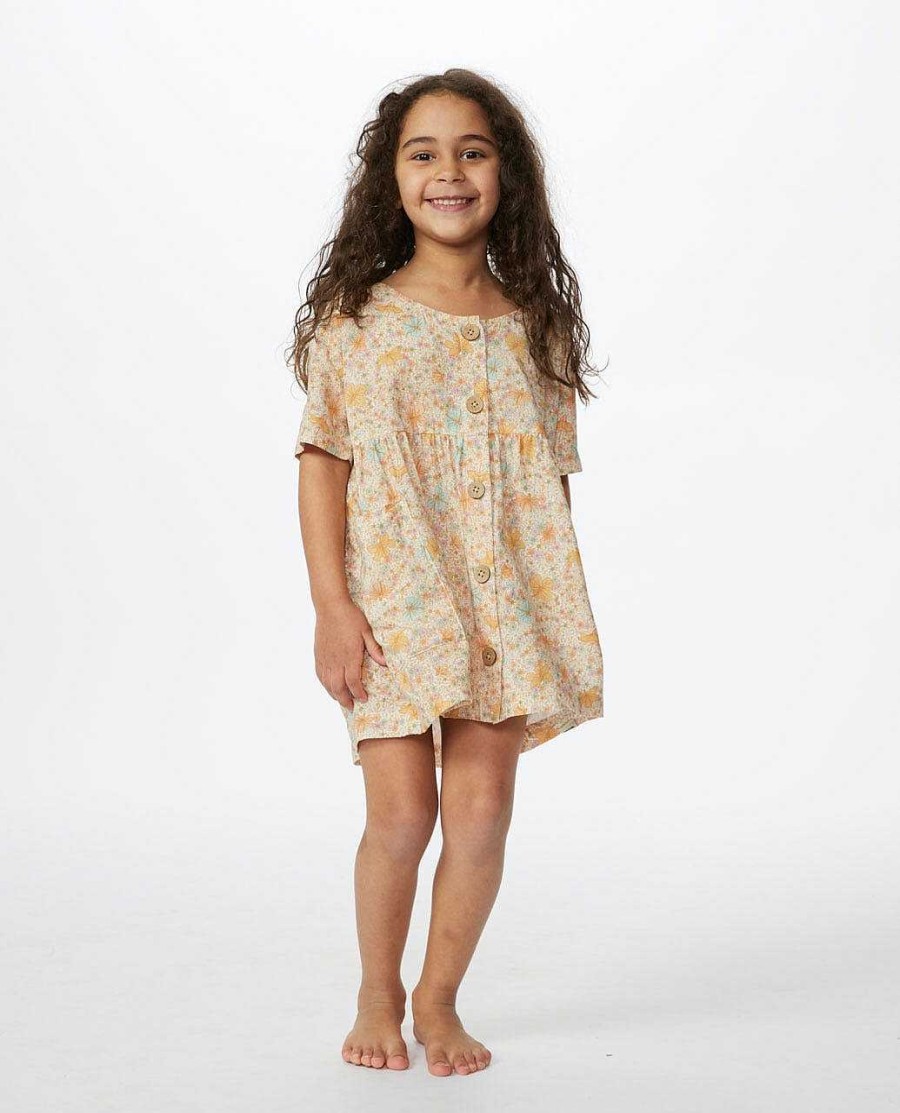 Girls Rip Curl Dresses & Rompers | Crystal Cove Dress - Girls (1-8 Years) Multico