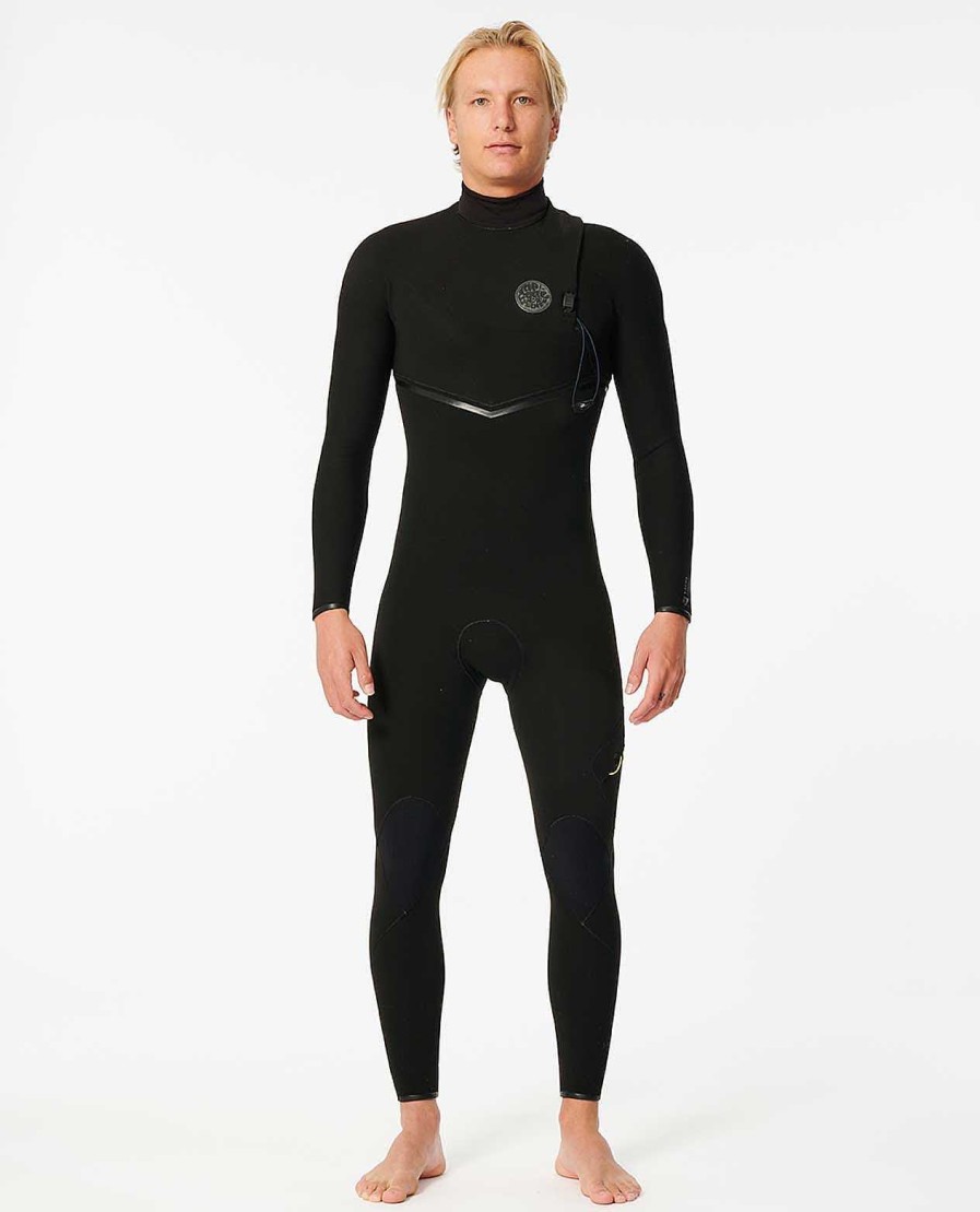 Men Rip Curl Fullsuits | E7 E-Bomb 4/3 Zip Free Wetsuit