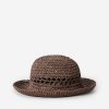 Women Rip Curl Hats & Beanies | Essentials Crochet Bucket Hat