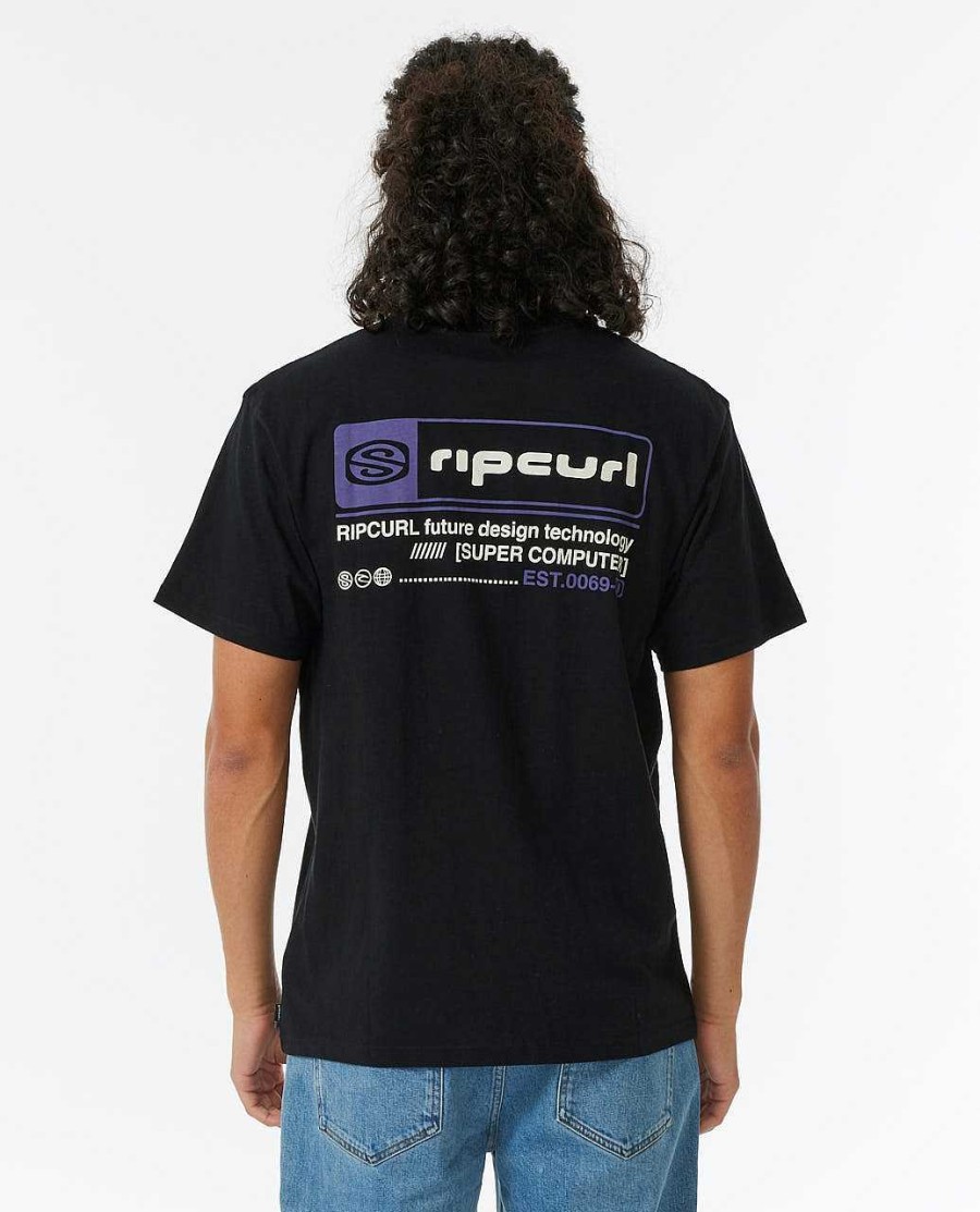 Men Rip Curl Tees & Tanks | Super Computer Research Tee