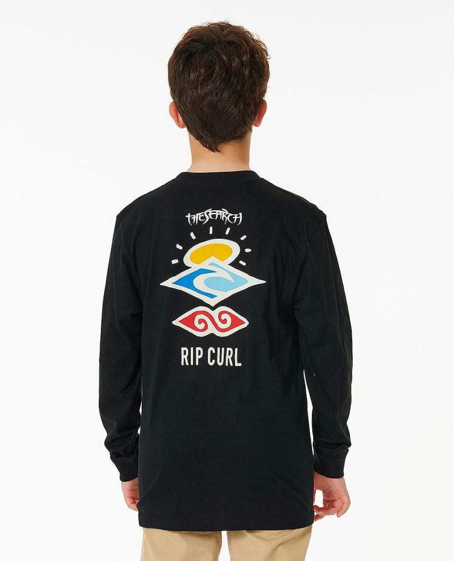 Boys Rip Curl Tops & Tees | Search Icon Long Sleeve Tee - Boys (8-16 Years)