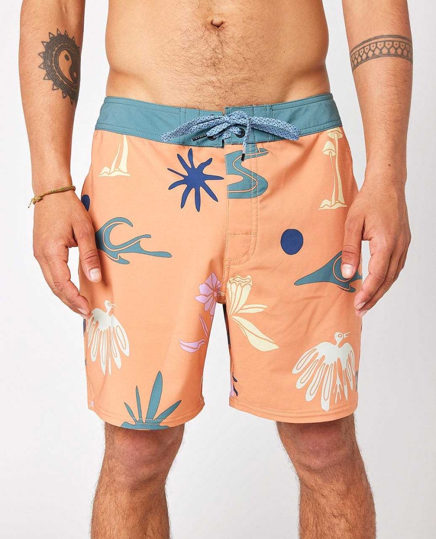 Men Rip Curl Performance | Mirage Retro Dunes Boardshort