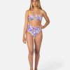 Women Rip Curl Bikini Tops | Palm Party Halter Purple