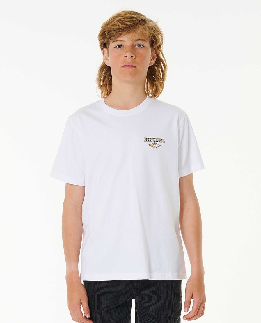 Boys Rip Curl Tops & Tees | Shred Til Dead Short Sleeve Tee - Boys (8-16 Years)