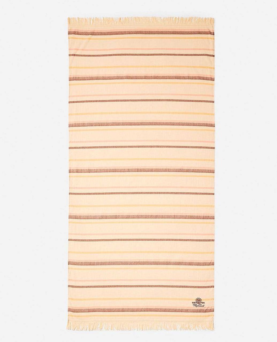 Women Rip Curl Towels | Revival Terry Towel Peach