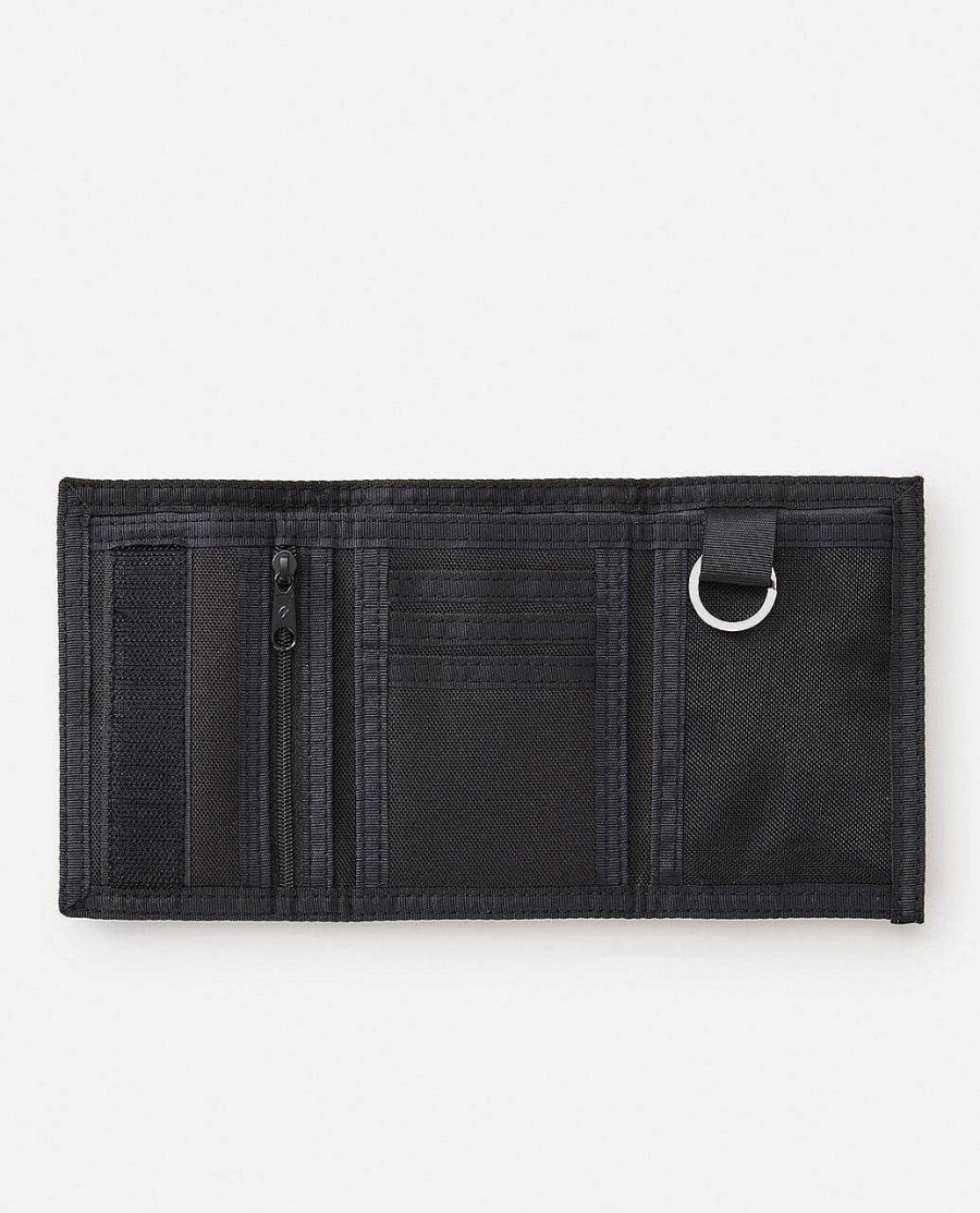 Men Rip Curl Wallets | Surf Revival Surf Wallet Black