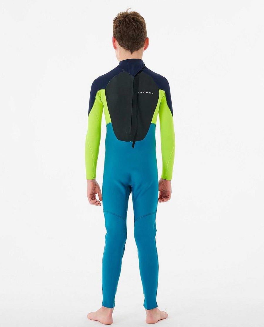 Kids Rip Curl Fullsuits | Junior'S Omega 4/3 Back Zip Wetsuit (8 - 16 Years)