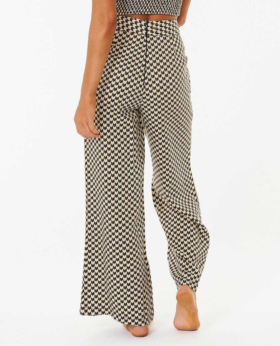 Women Rip Curl Pants | Isla Geo Pant Black