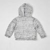 Girls Rip Curl Hoodies & Jumpers | Dark N Stormy Jacket - Girls (1 - 8 Years) Light Grey