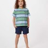 Boys Rip Curl Tops & Tees | Shred Town Stripe Tee - Boys (1-8 Years)