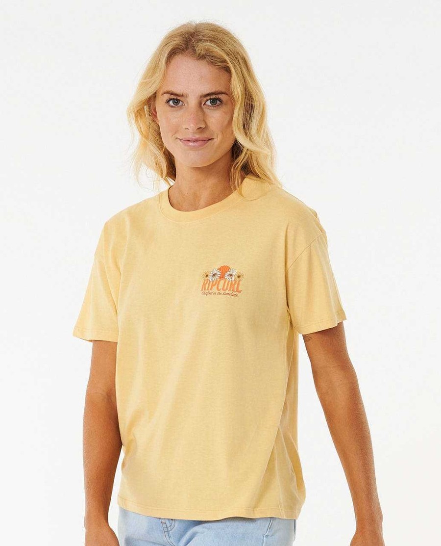 Women Rip Curl Tees & Tanks | Mystic Relaxed Tee