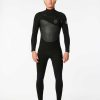 Men Rip Curl Fullsuits | E7 Flashbomb 4/3 Chest Zip Wetsuit