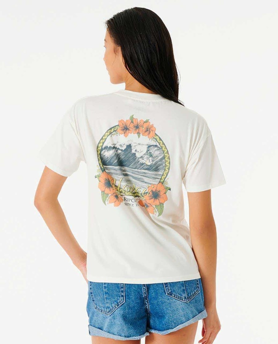 Women Rip Curl Tees & Tanks | Hula Surfer Relaxed Tee