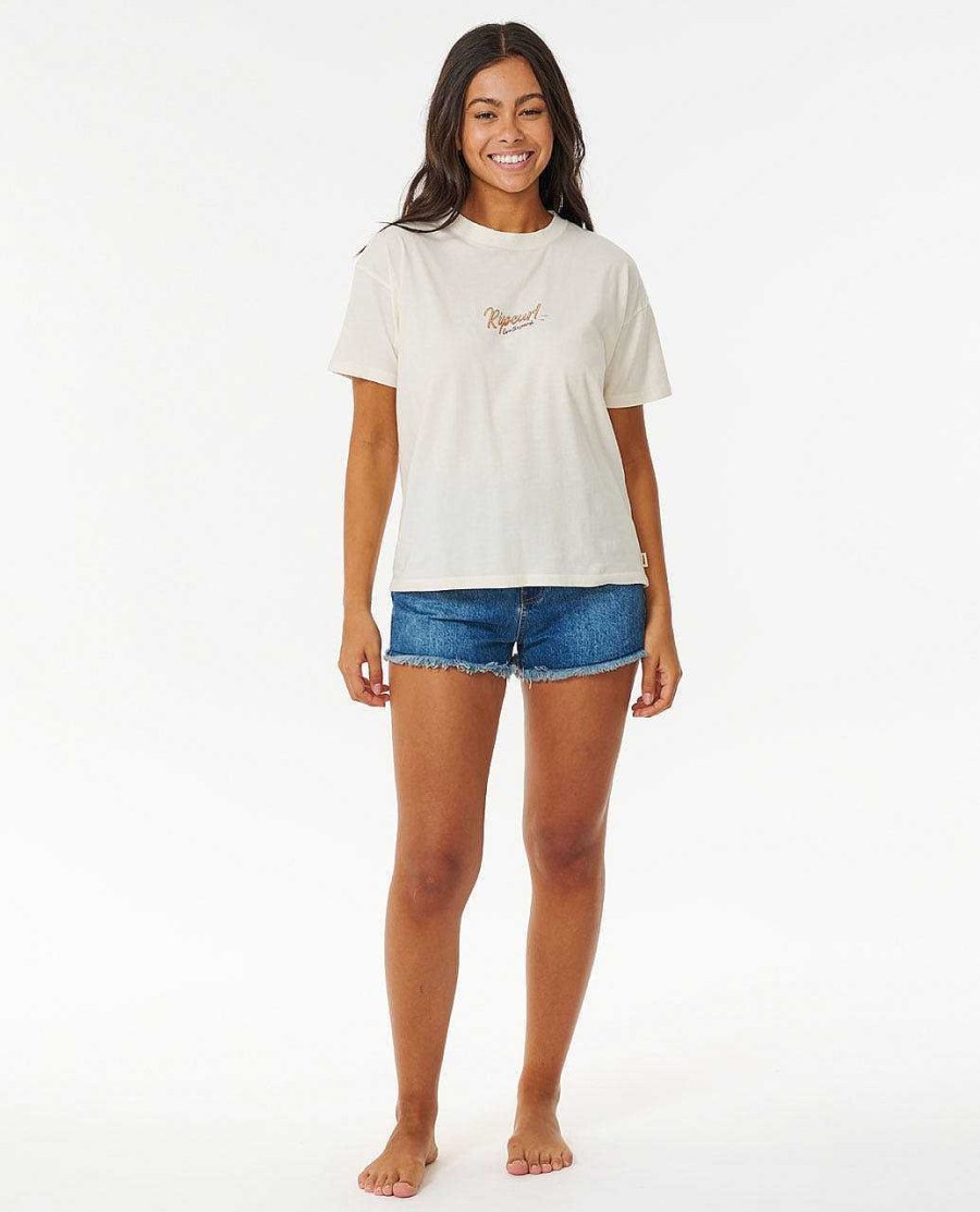 Women Rip Curl Tees & Tanks | Cabo San Relaxed Tee