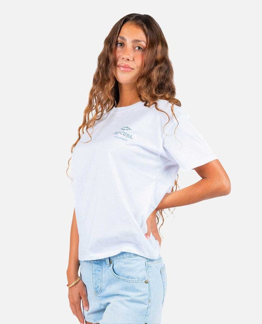 Women Rip Curl Tees & Tanks | Shore Break Relaxed Tee