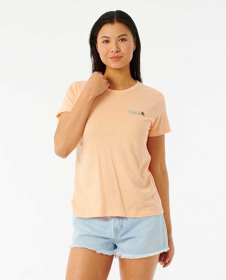 Women Rip Curl Tees & Tanks | Golden Hour Standard Tee