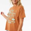 Women Rip Curl Tees & Tanks | Club Cabana Relaxed Tee