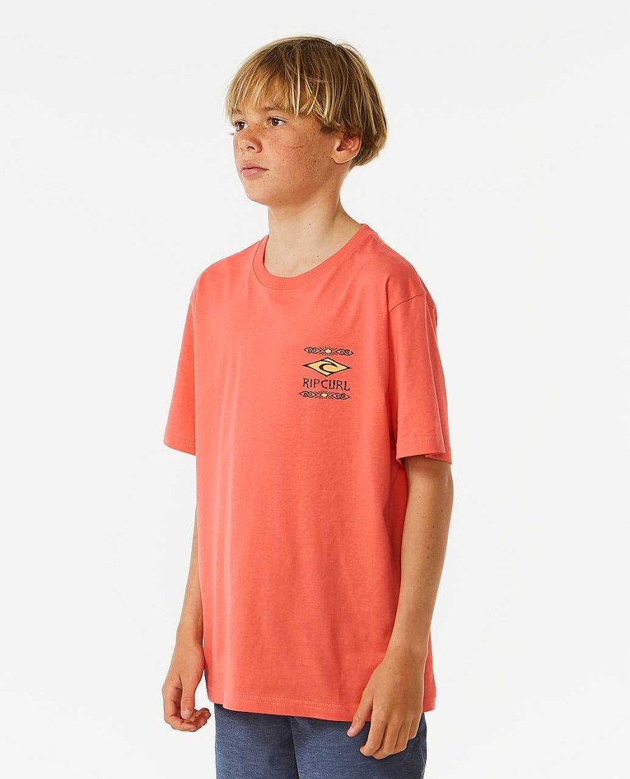 Boys Rip Curl Tops & Tees | Lost Islands Logo Tee - Boys (8-16 Years)