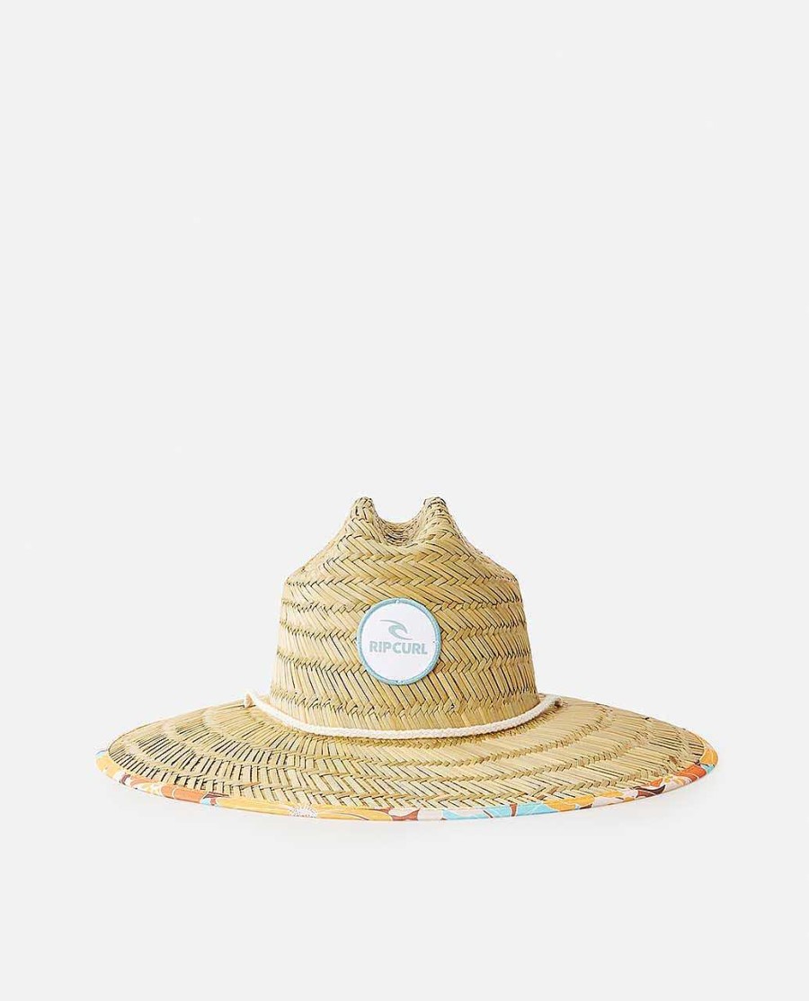 Women Rip Curl Hats & Beanies | Mixed Straw Sun Hat