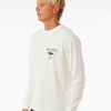 Men Rip Curl Tees & Tanks | Fade Out Icon Long Sleeve Tee