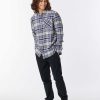 Men Rip Curl Shirts & Flannels | Checked In Flannel Shirt