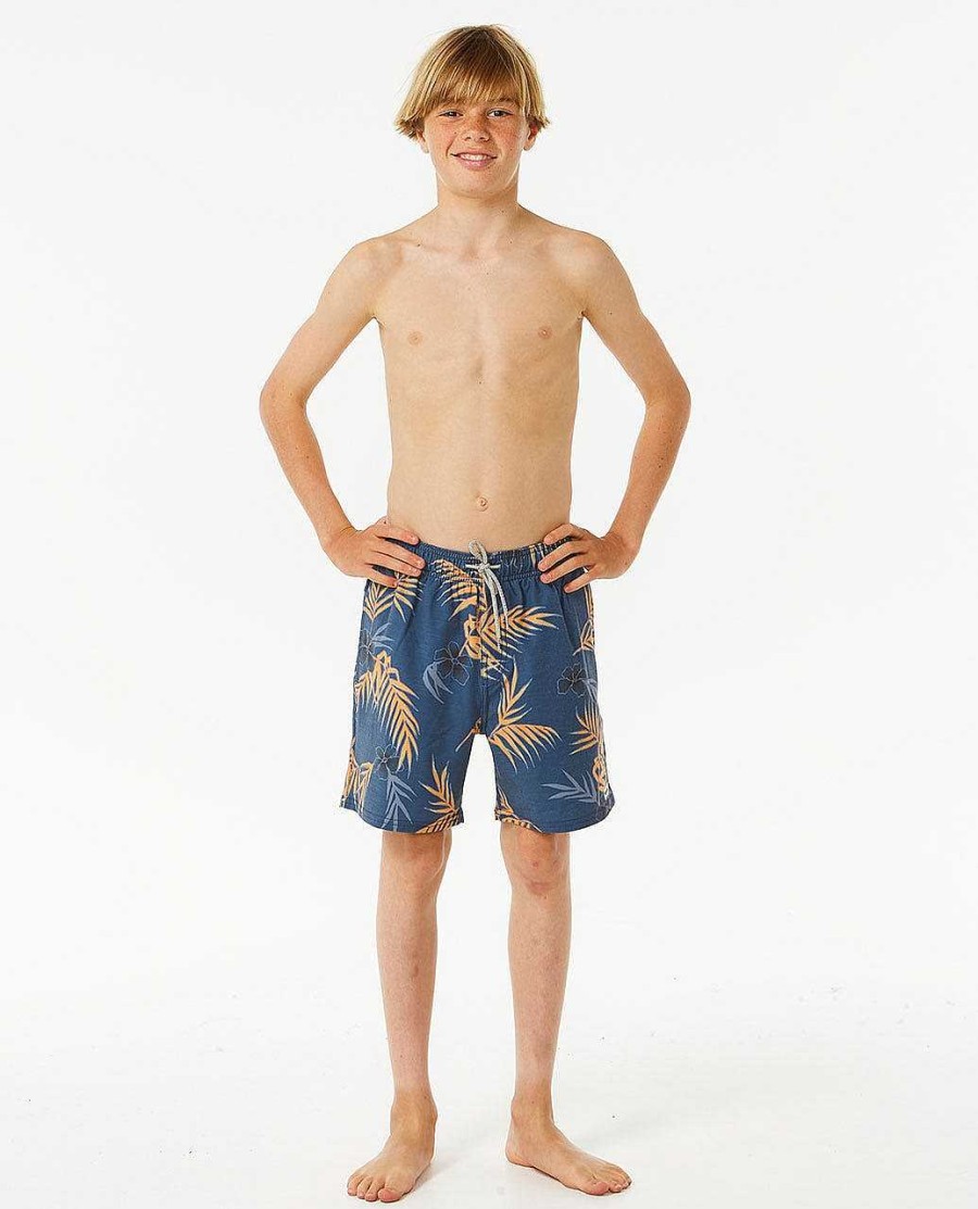 Boys Rip Curl Boardshorts | Surf Revival Floral Volley Boardshort - Boys (8-16 Years)