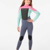 Kids Rip Curl Fullsuits | Junior Omega 3/2Mm Back Zip Wetsuit