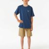 Boys Rip Curl Tops & Tees | Lost Islands Logo Tee - Boys (8-16 Years)