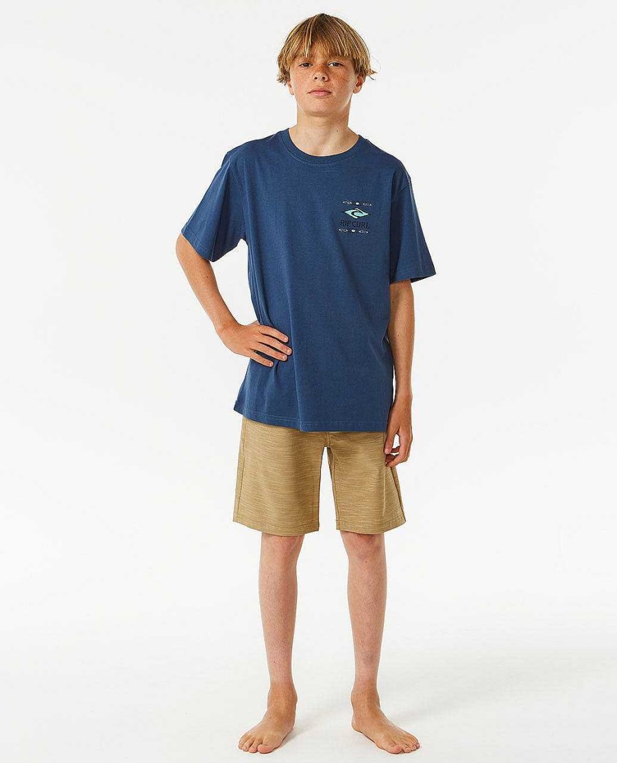 Boys Rip Curl Tops & Tees | Lost Islands Logo Tee - Boys (8-16 Years)