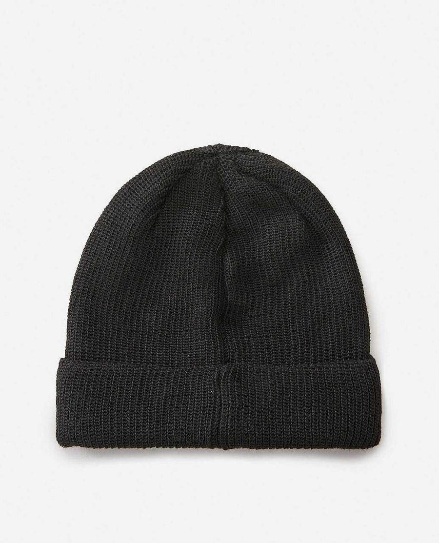 Men Rip Curl Hats & Beanies | Bells Pro 2024 Reg Beanie Black