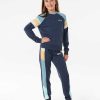 Girls Rip Curl Hoodies & Jumpers | Surf Revival Raglan Crew - Girl (8-14 Years) Dark Navy